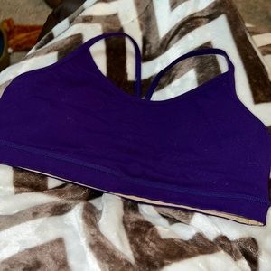 Lululemon bra purple sz 8 minor wear